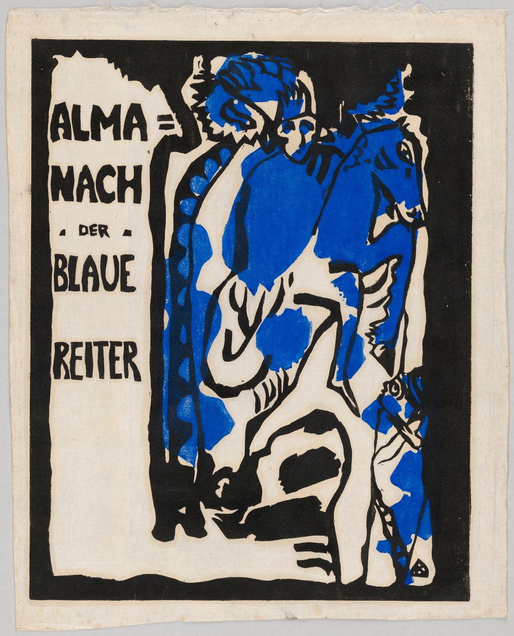 Holzschnitt für den Almanach 