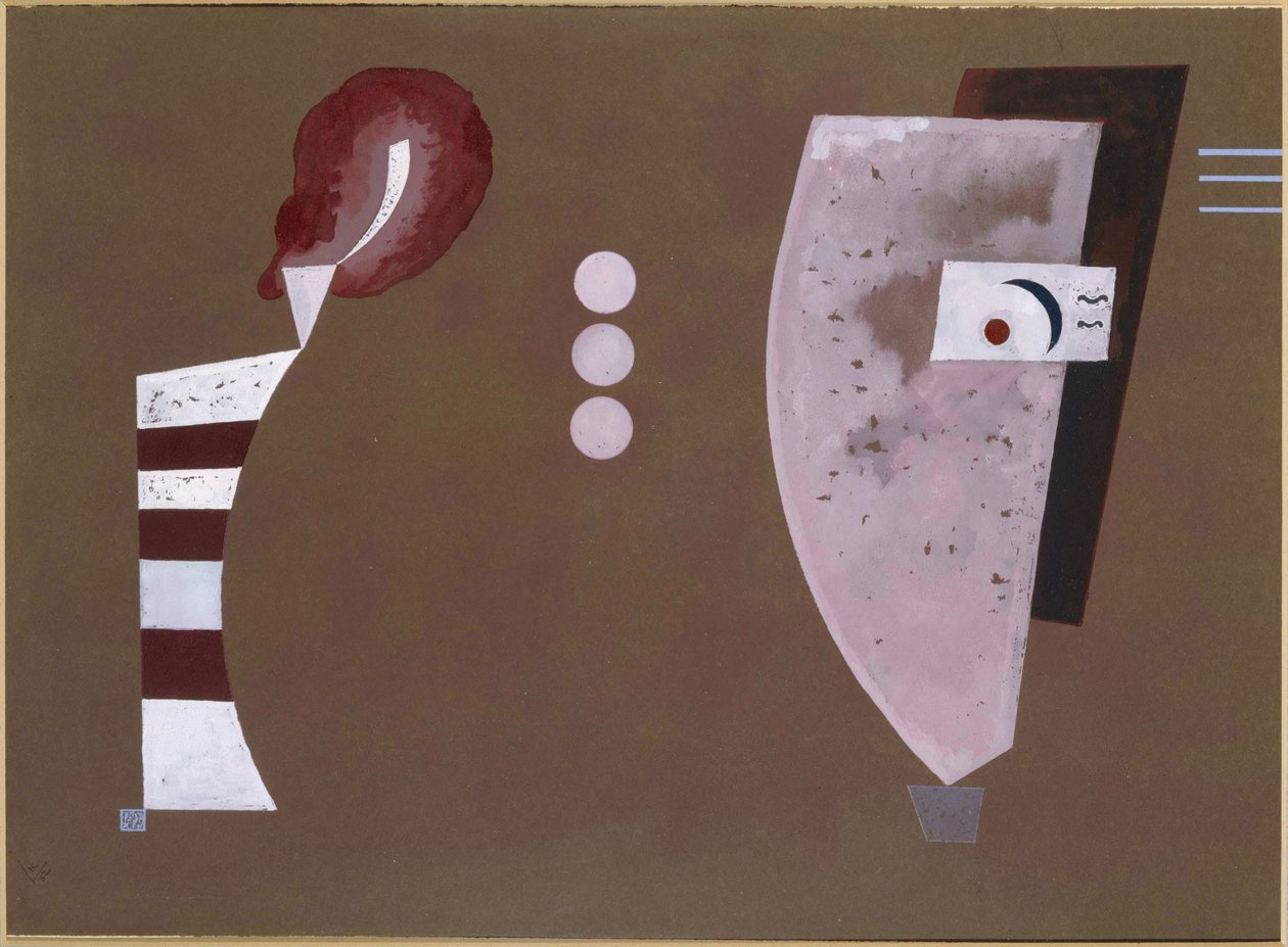 Mitten Kreise von Wassily Kandinsky