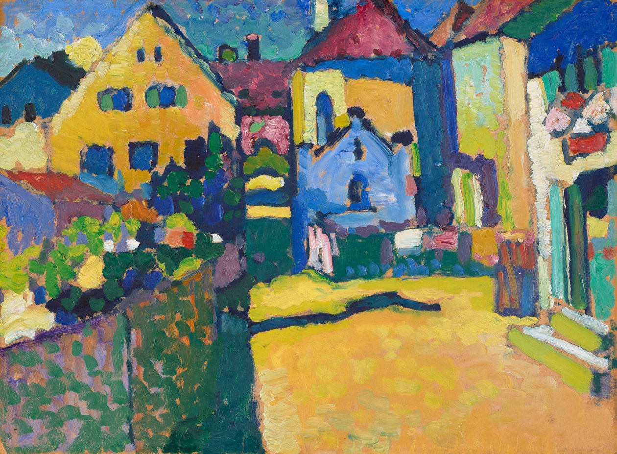 Murnau – Grüngasse von Wassily Kandinsky