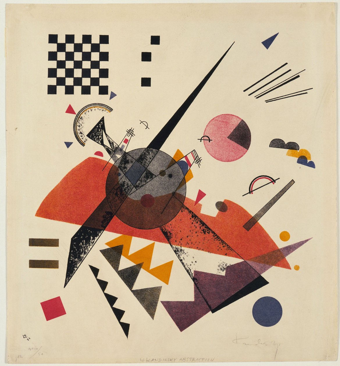 Orange von Wassily Kandinsky