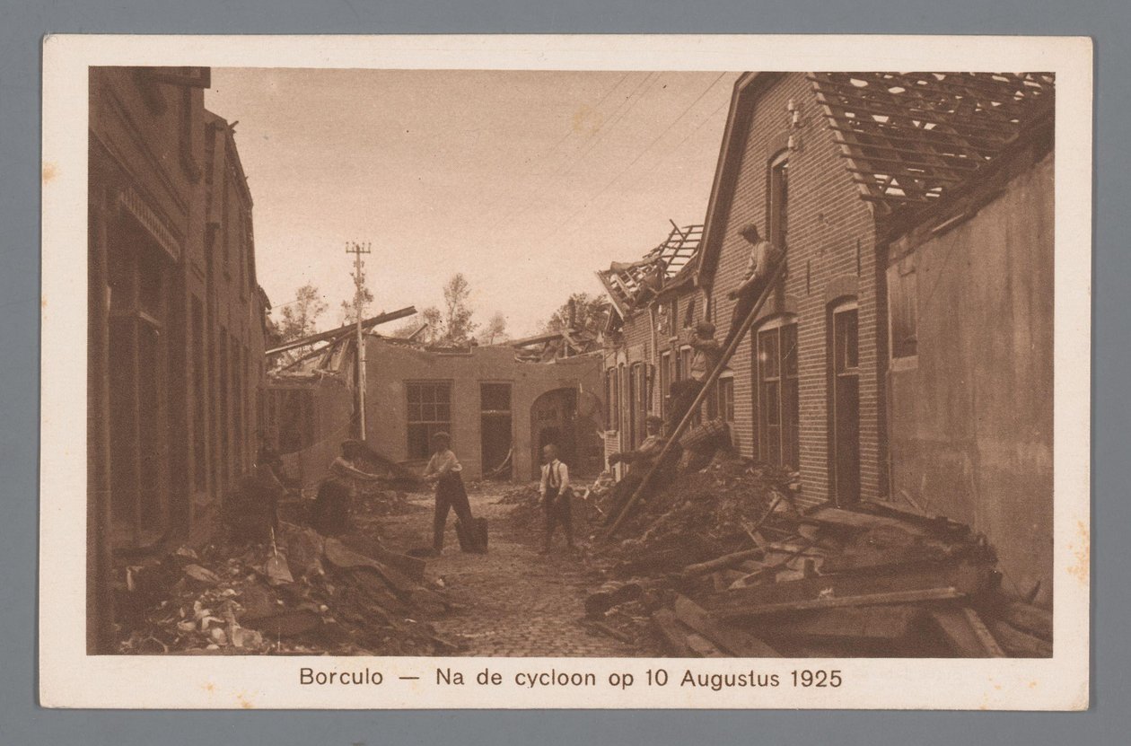 Borculo -- Nach dem Zyklon am 10. August 1925 von Weenenk and Snel