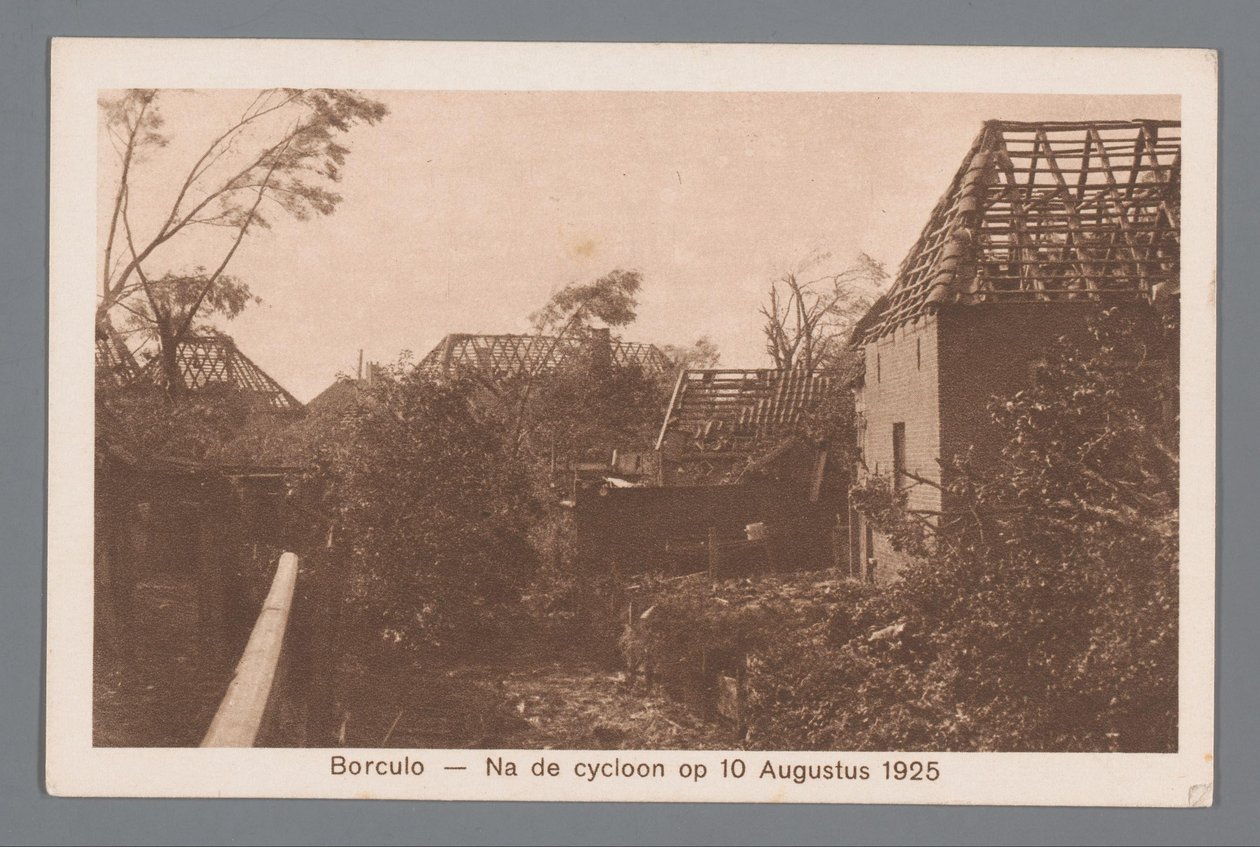 Borculo -- Nach dem Zyklon am 10. August 1925 von Weenenk and Snel