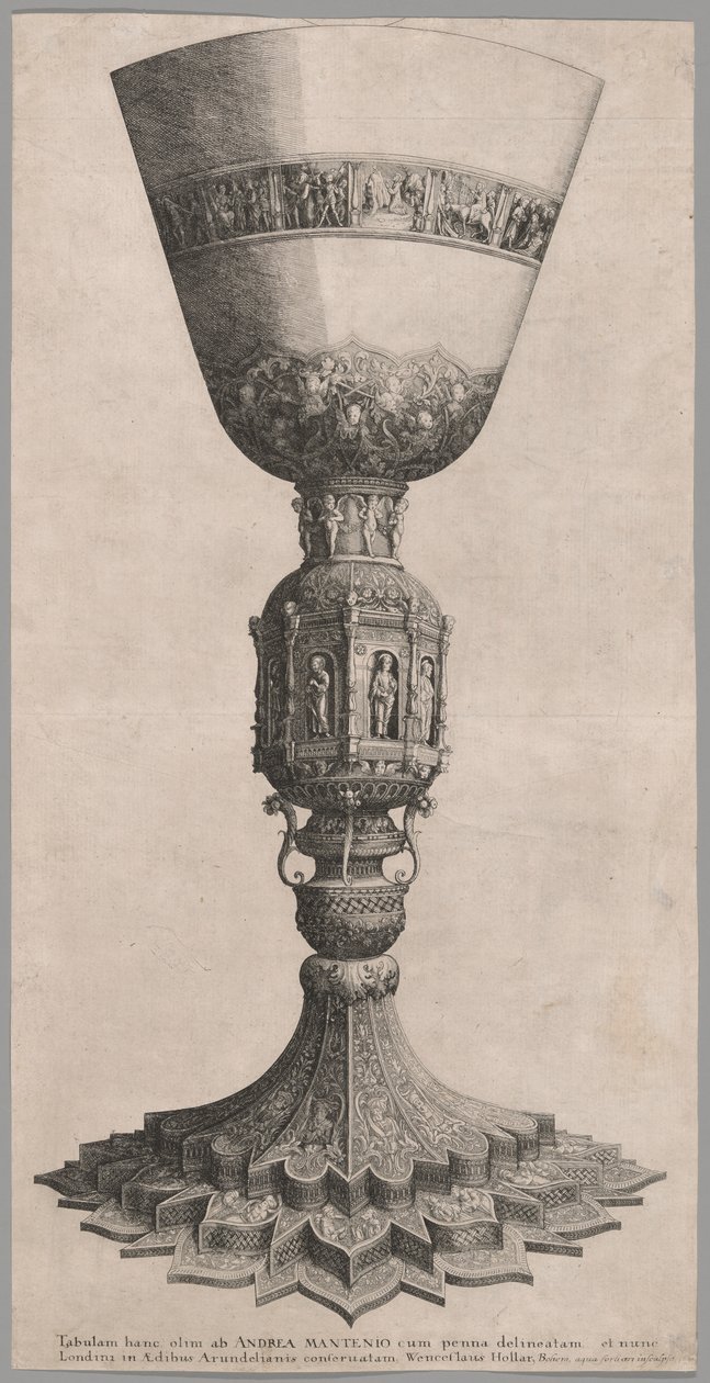Kelch von Wenceslaus Hollar