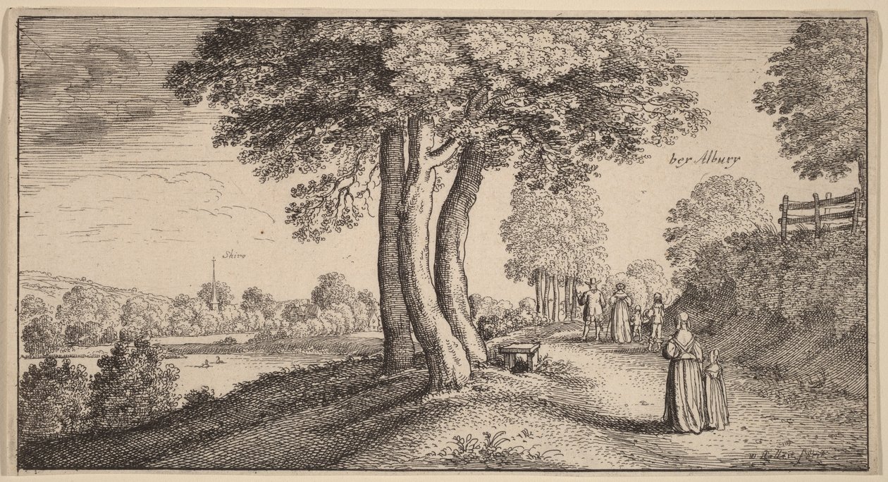 Albury von Wenceslaus Hollar
