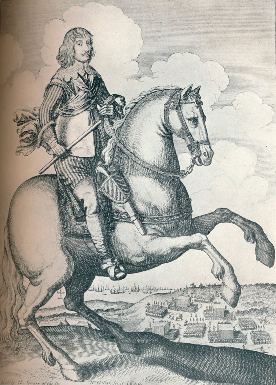 Algernon Percy, 10. Earl of Northumberland, 1640 von Wenceslaus Hollar