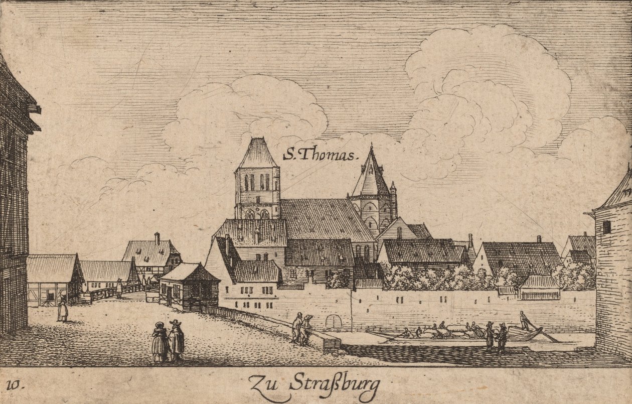Straßburg, 1635 von Wenceslaus Hollar
