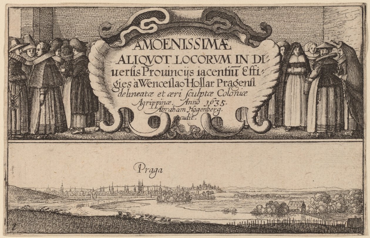 Titelseite von Wenceslaus Hollar