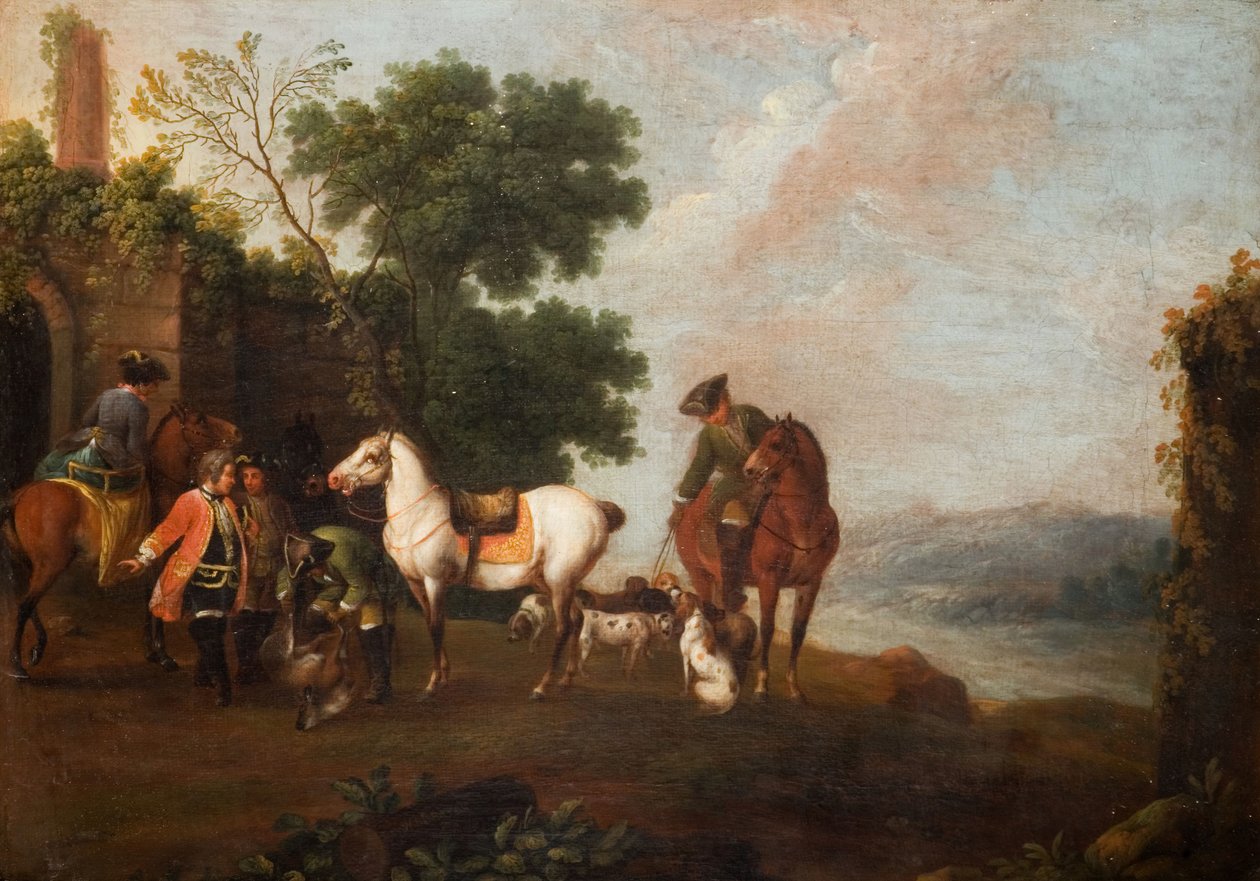 Die Hirschjagd von Wenzel Ignaz Prasch