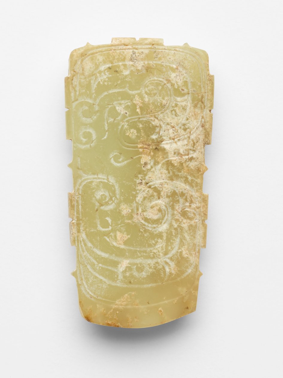 Anhänger (pei) in Form eines Drachen von Western Zhou Dynasty Chinese School