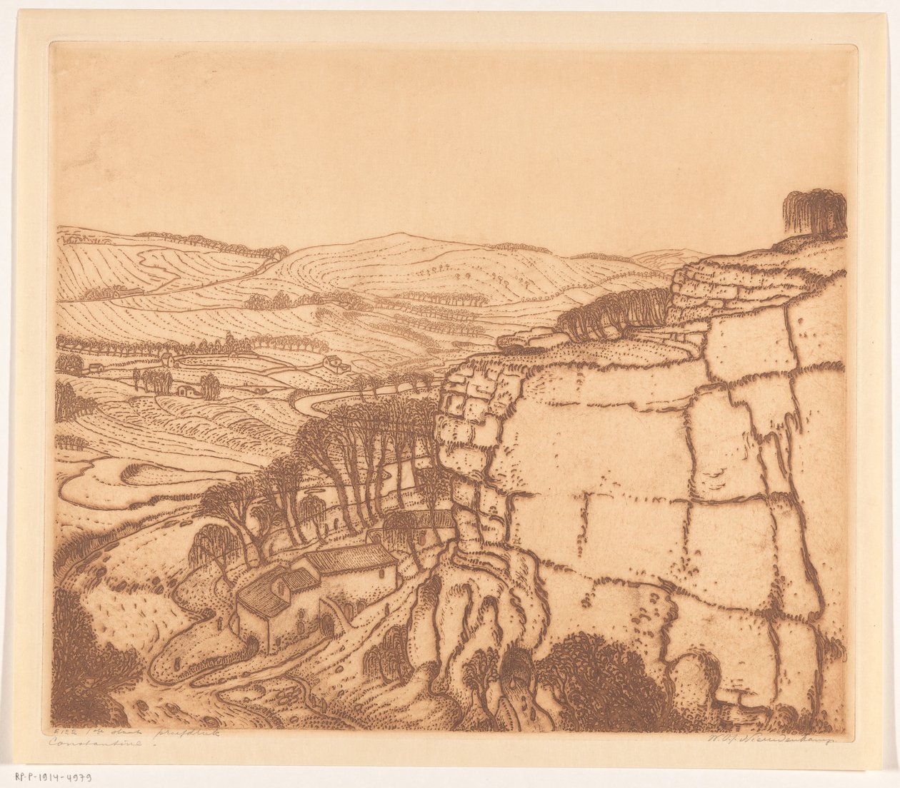 Konstantin von Wijnand Otto Jan Nieuwenkamp (signed by artist)