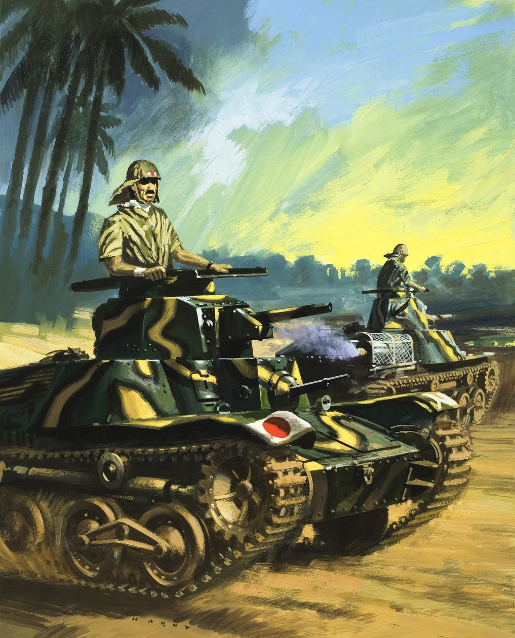 Japanische Panzer von Wilf (20th century) Hardy