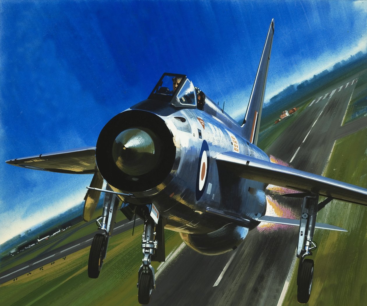 Männer und Maschinen: Der durchgegangene Kämpfer von Wilf (20th century) Hardy