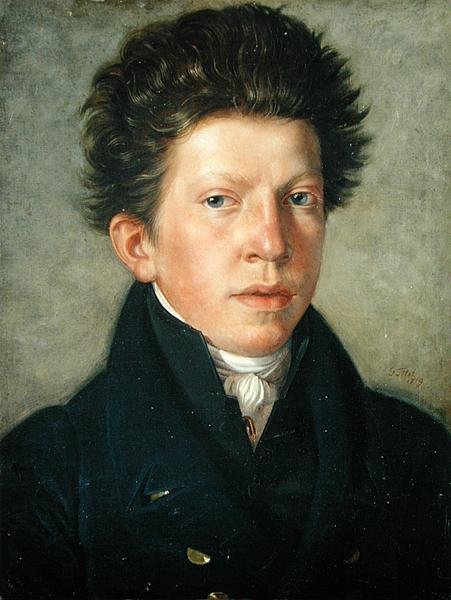 Karl von Bergen (1794-1835), 1819 von Wilhelm Titel