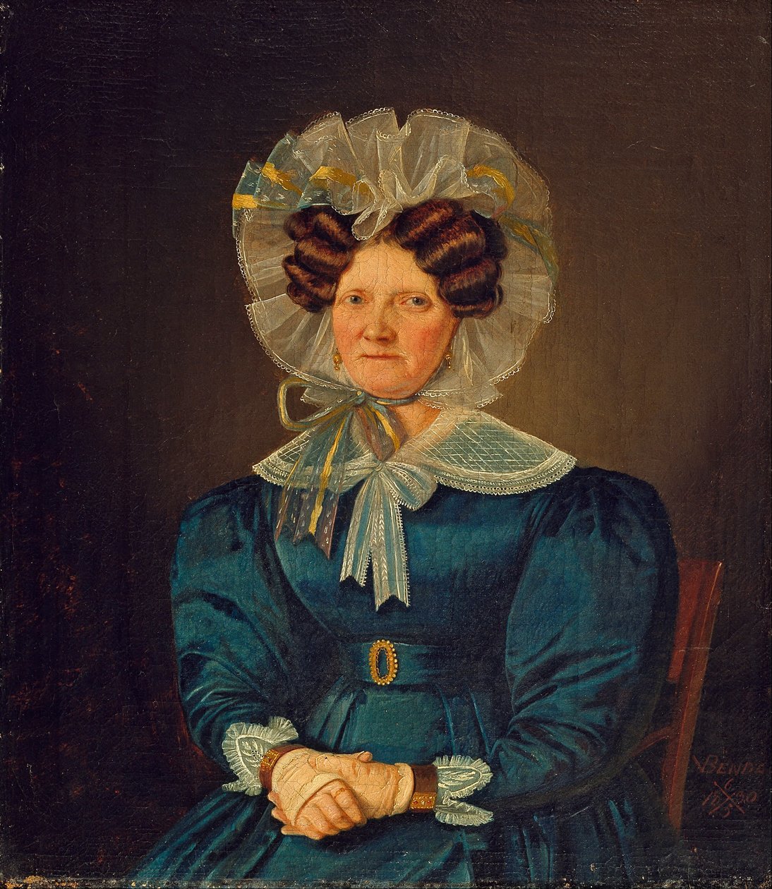 Porträt von Mette Sophie Fuglsang, der Tante des Künstlers von Wilhelm Bendz