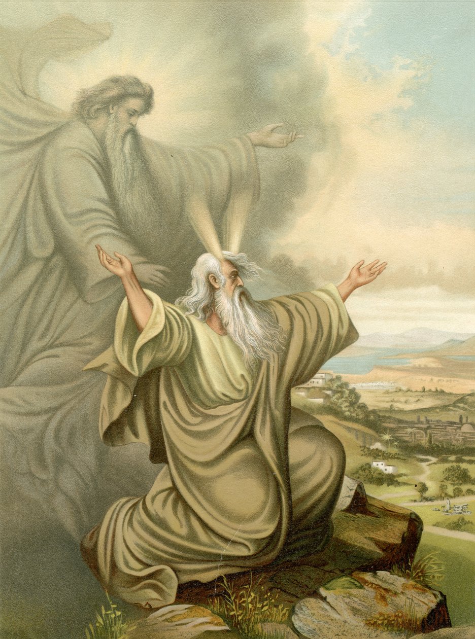 Der Herr zeigt Moses das Gelobte Land von Wilhelm Ebbinghaus
