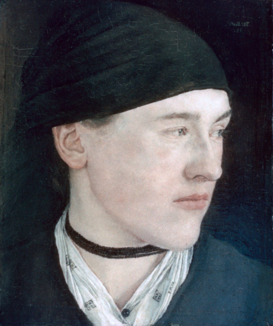 Kopf eines jungen Mädchens, 1879 von Wilhelm Maria Hubertus Leibl