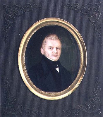 Porträt von Alexander Muravyov, ca. 1840 von Wilhelmina Feodorovna Gebhard