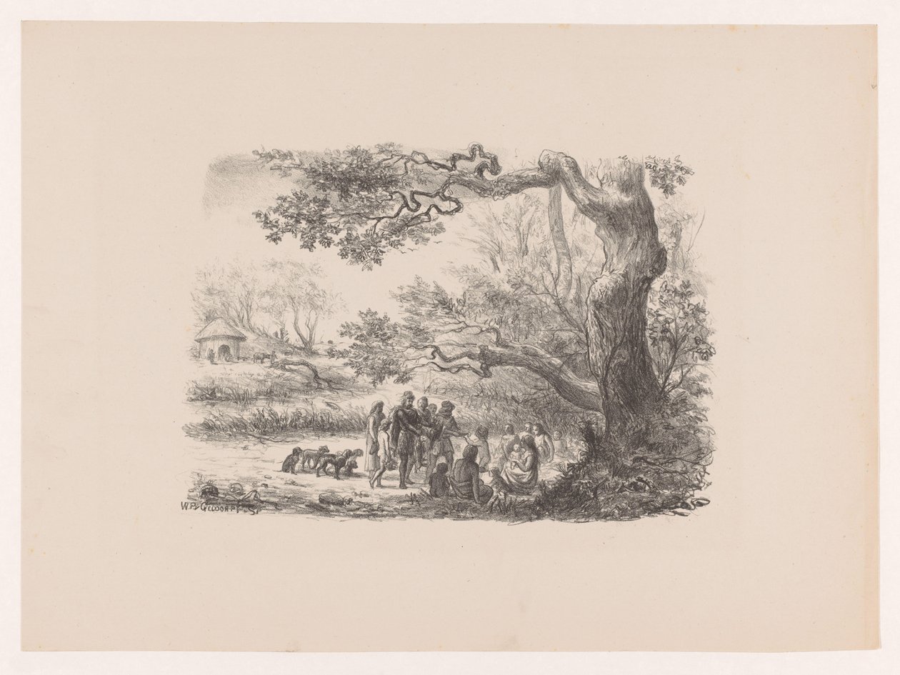 Rückkehr von der Jagd von Wilhelmus Petrus van Geldorp