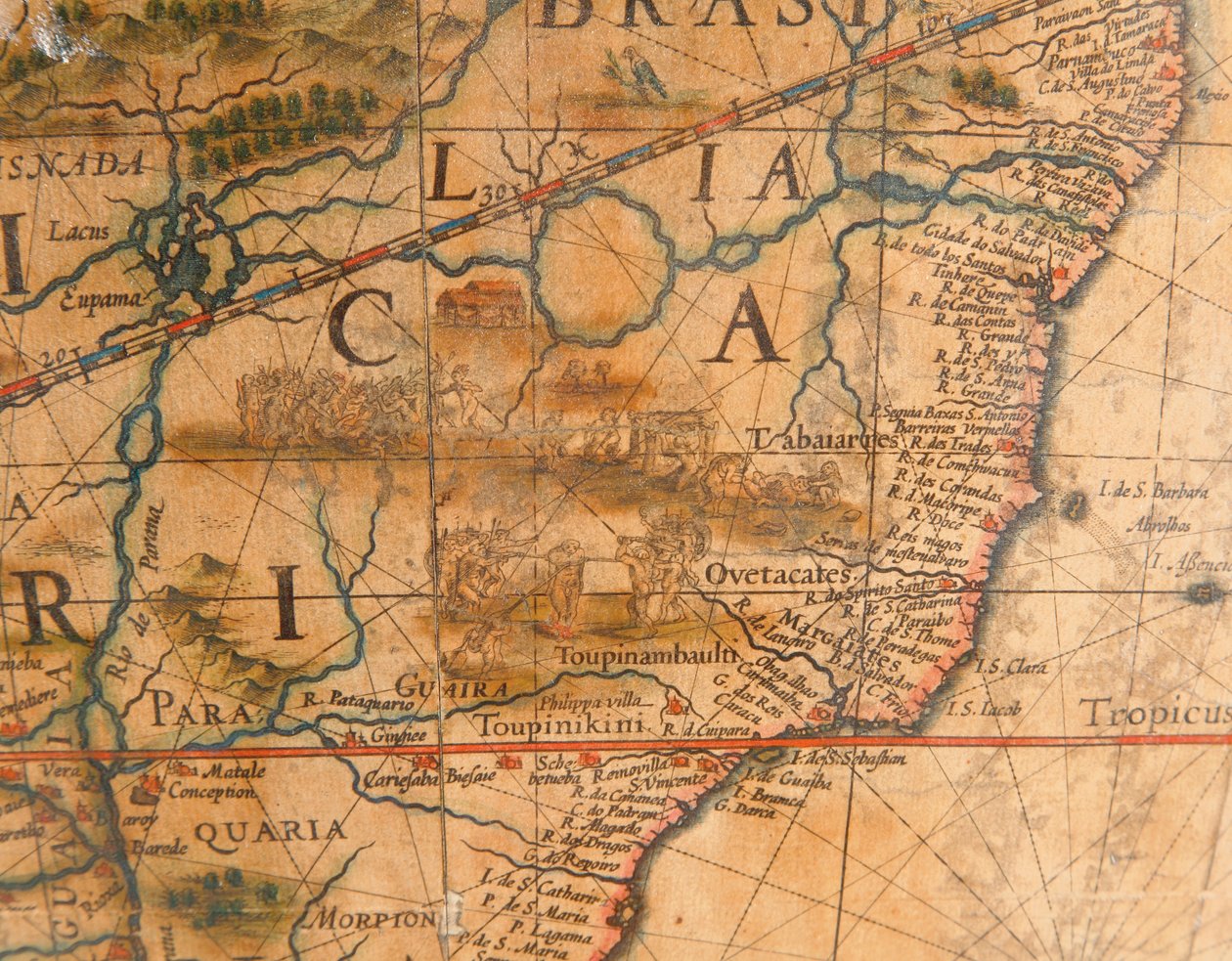 Großes Paar Bibliotheksgloben, der terrestrische 1645/48, der himmlische nach ca. 1630 von Willem Blaeu