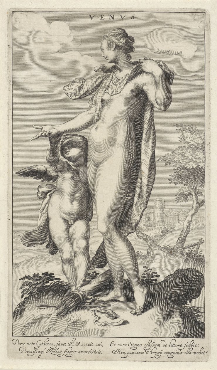 Venus und Cupido
Urteil des Paris (Serientitel) von Willem Isaacsz. van Swanenburg