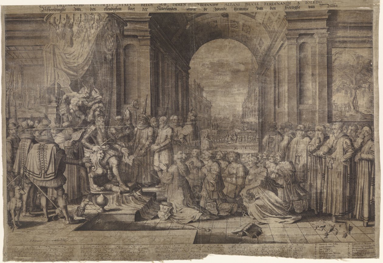 Tyrannei von Alva von Willem Jacobsz Delff