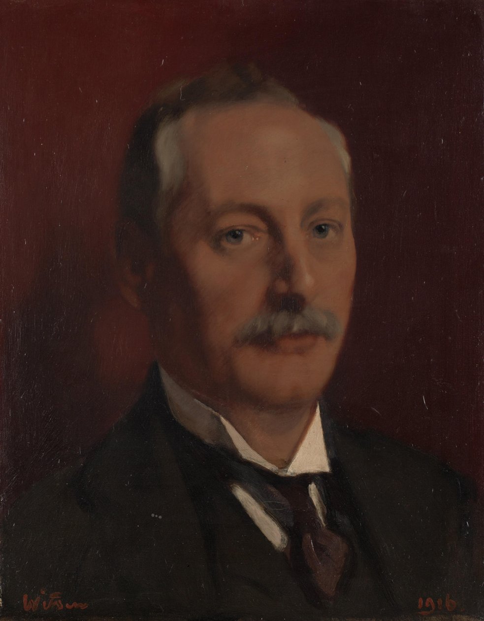 Alfred Gideon Boissevain (1870-1922), Direktor und Chefredakteur Algemeen Handelsblad von Willem Witsen