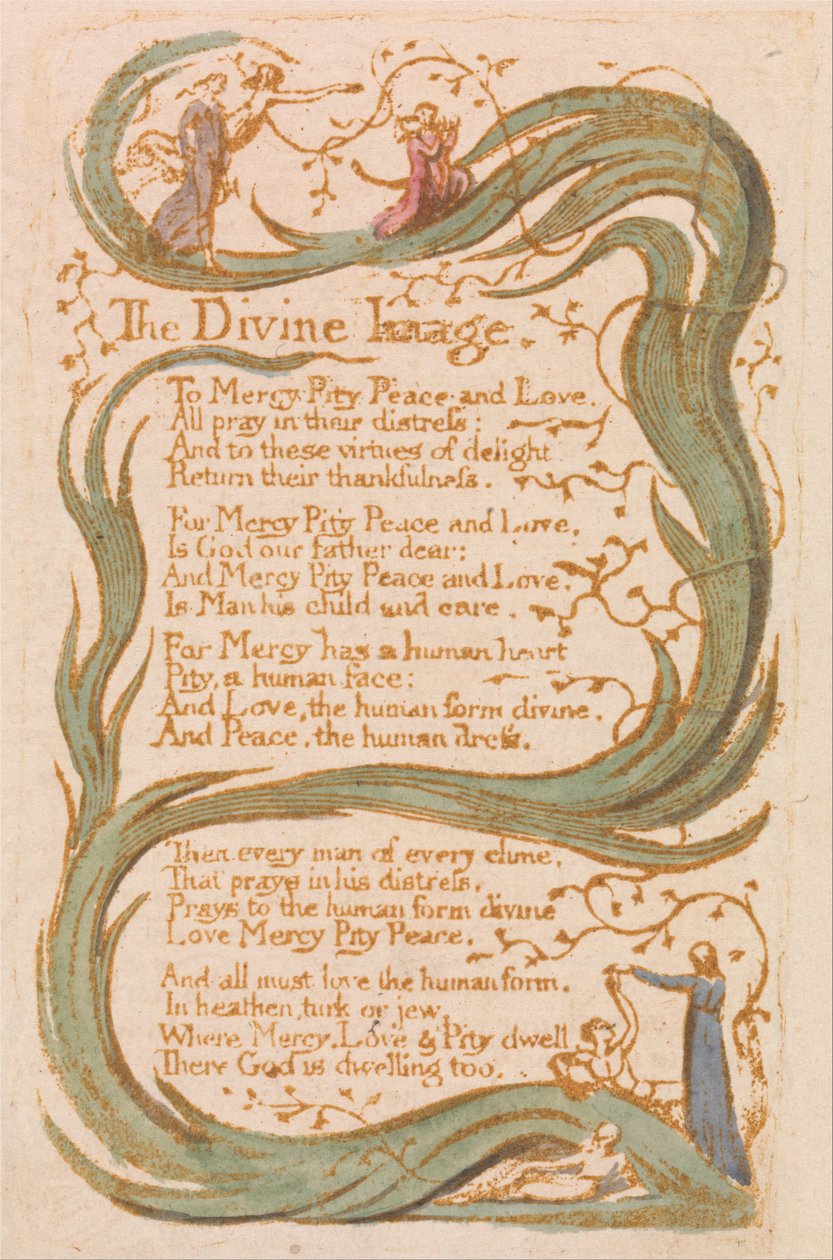 Lieder der Unschuld, Platte 12 von William Blake