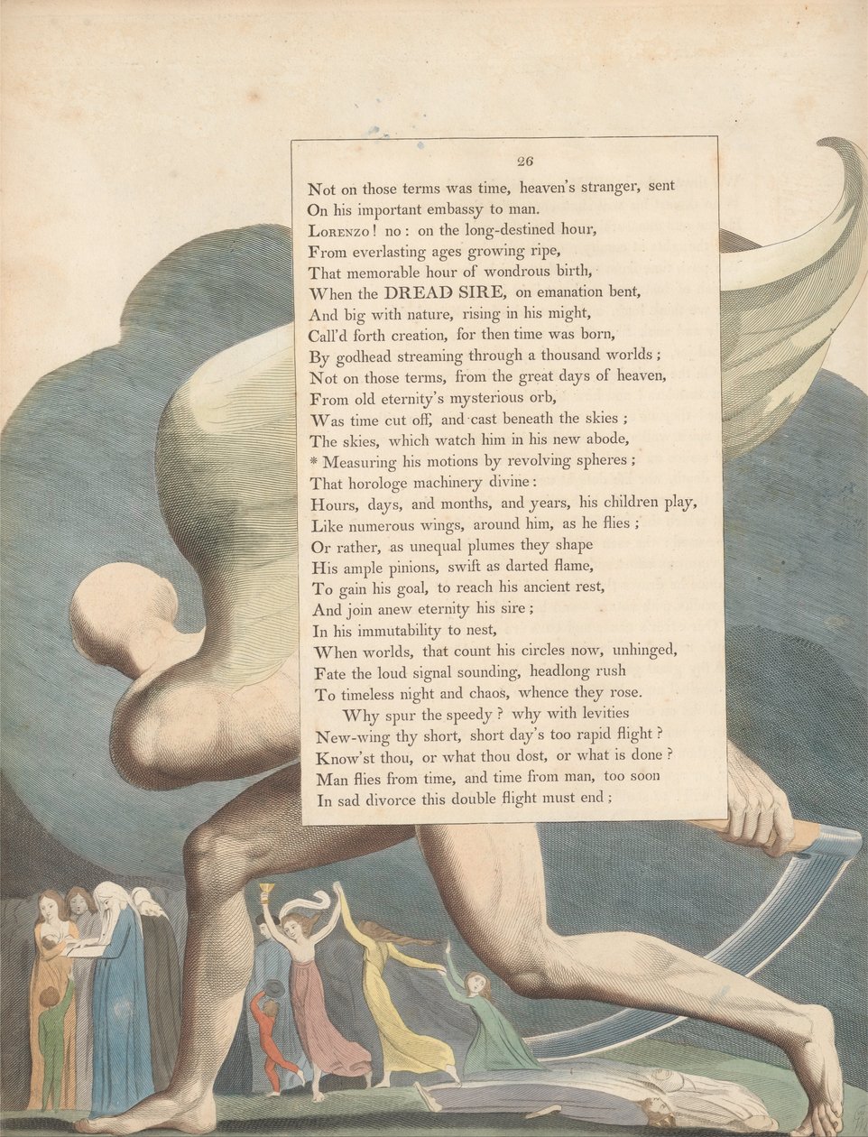 Youngs Nachtgedanken, Seite 26 von William Blake