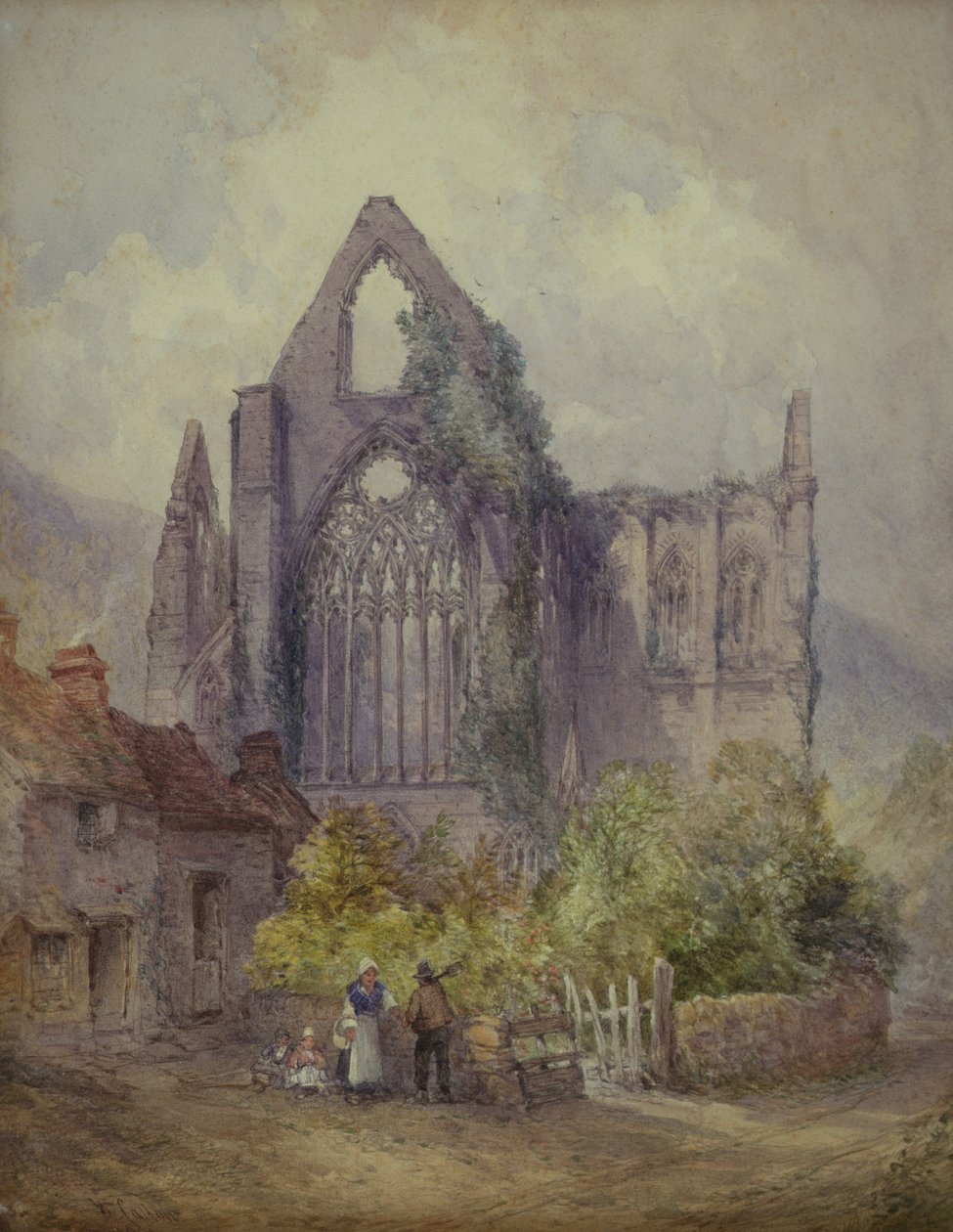 Tintern Abbey von William Callow