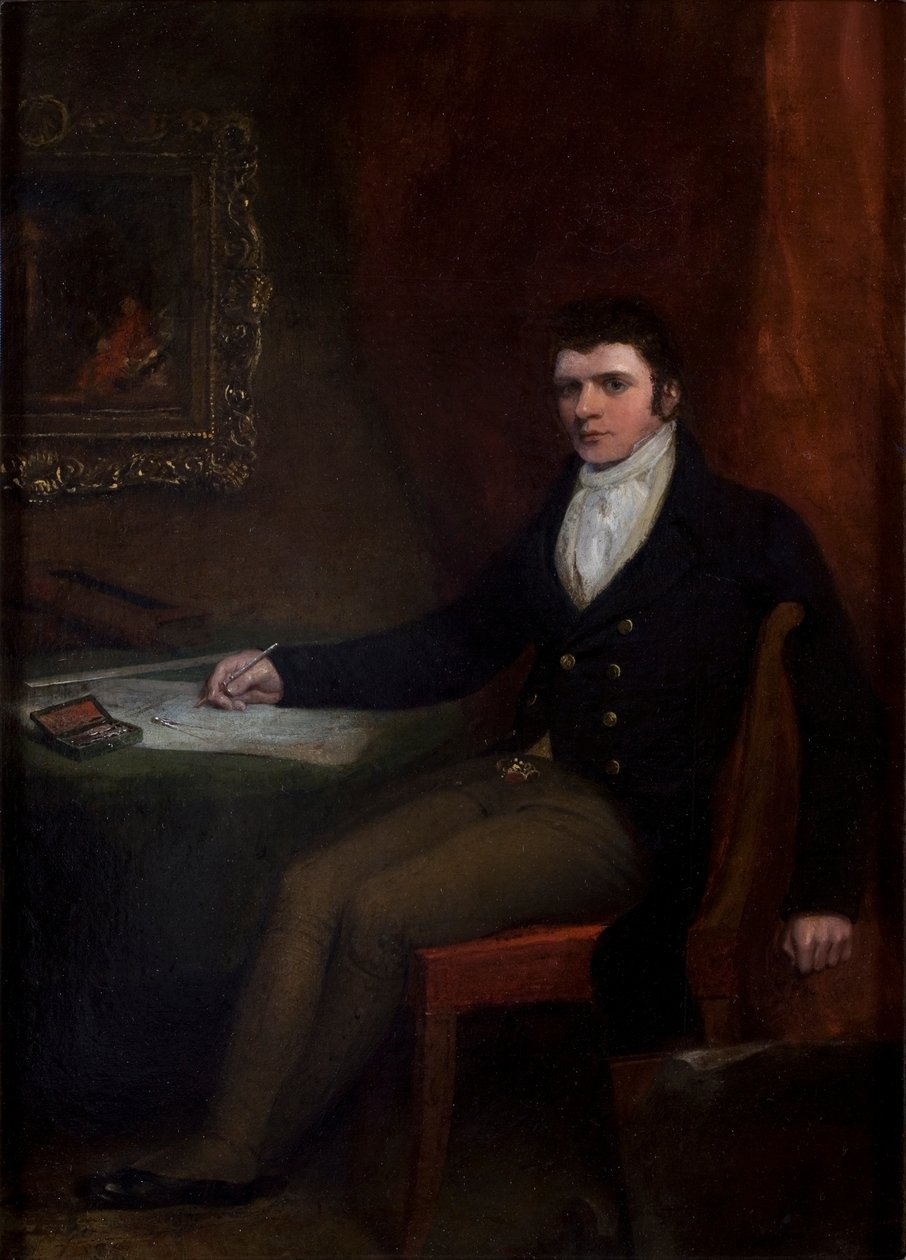 Porträt von John Dobson von William Dixon