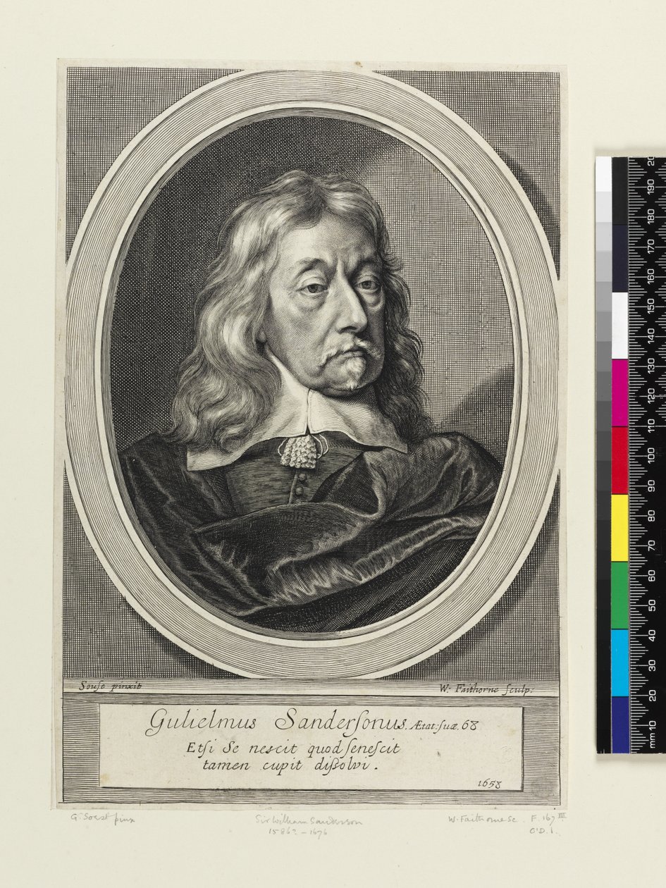 Sir William Sanderson, 1658 von William Faithorne