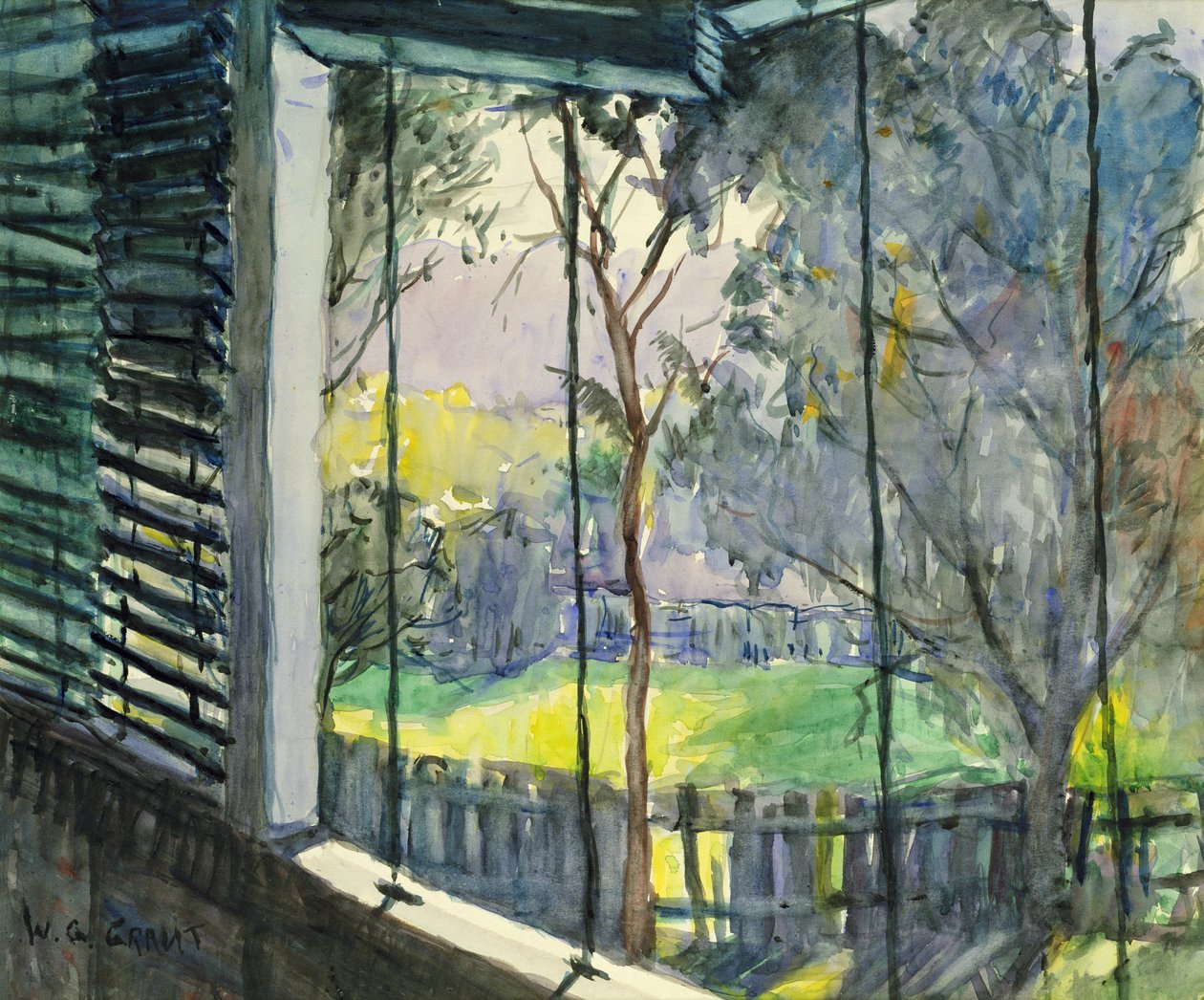 Queensland Veranda, 20. Jahrhundert von William James Grant