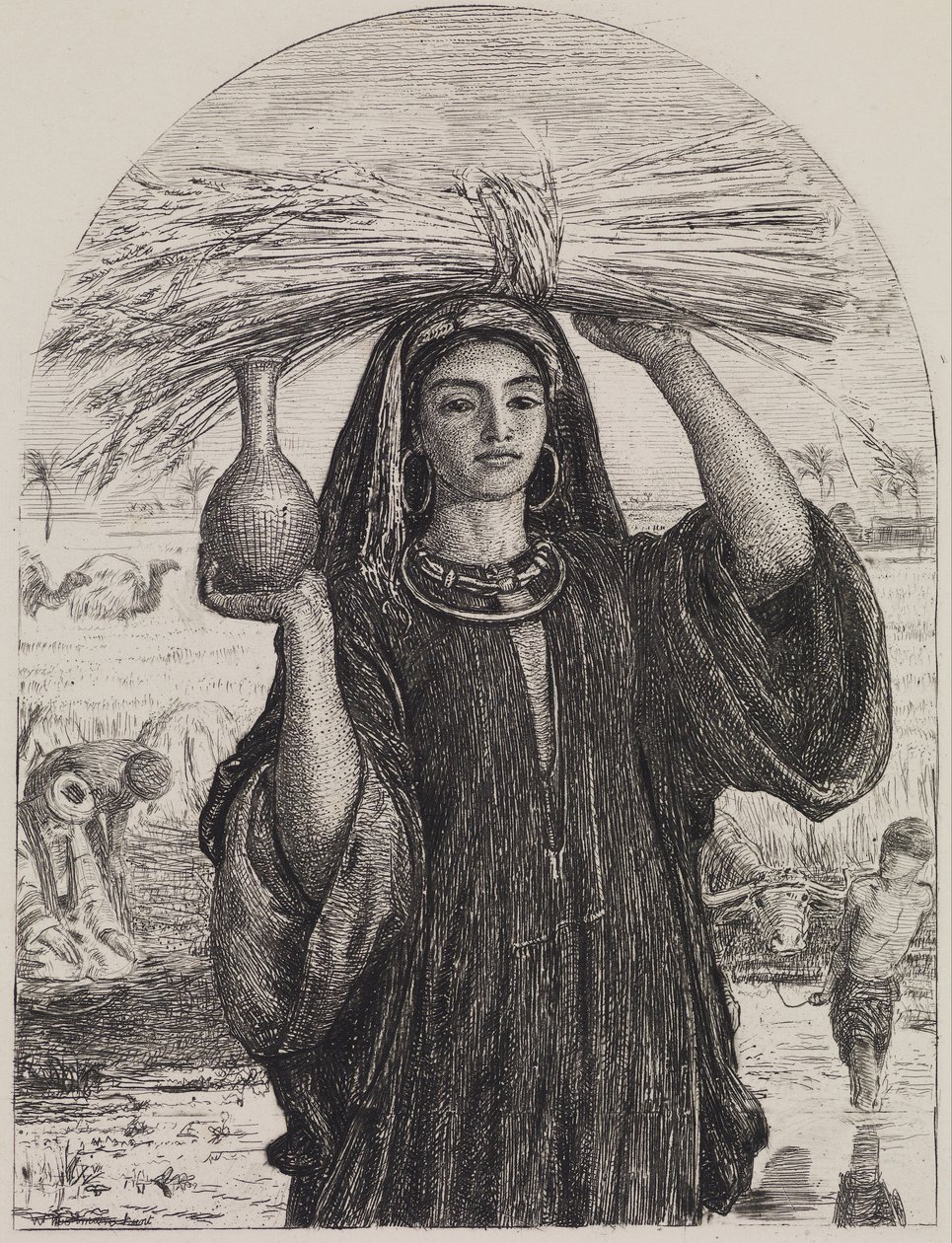 Der Überfluss Ägyptens von William Holman Hunt