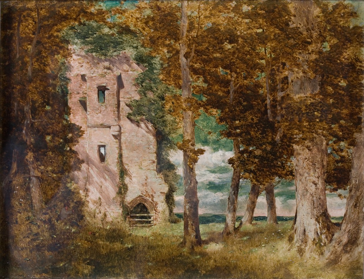 Ruinen von Kirkoswald Castle, Cumberland von William James Blacklock