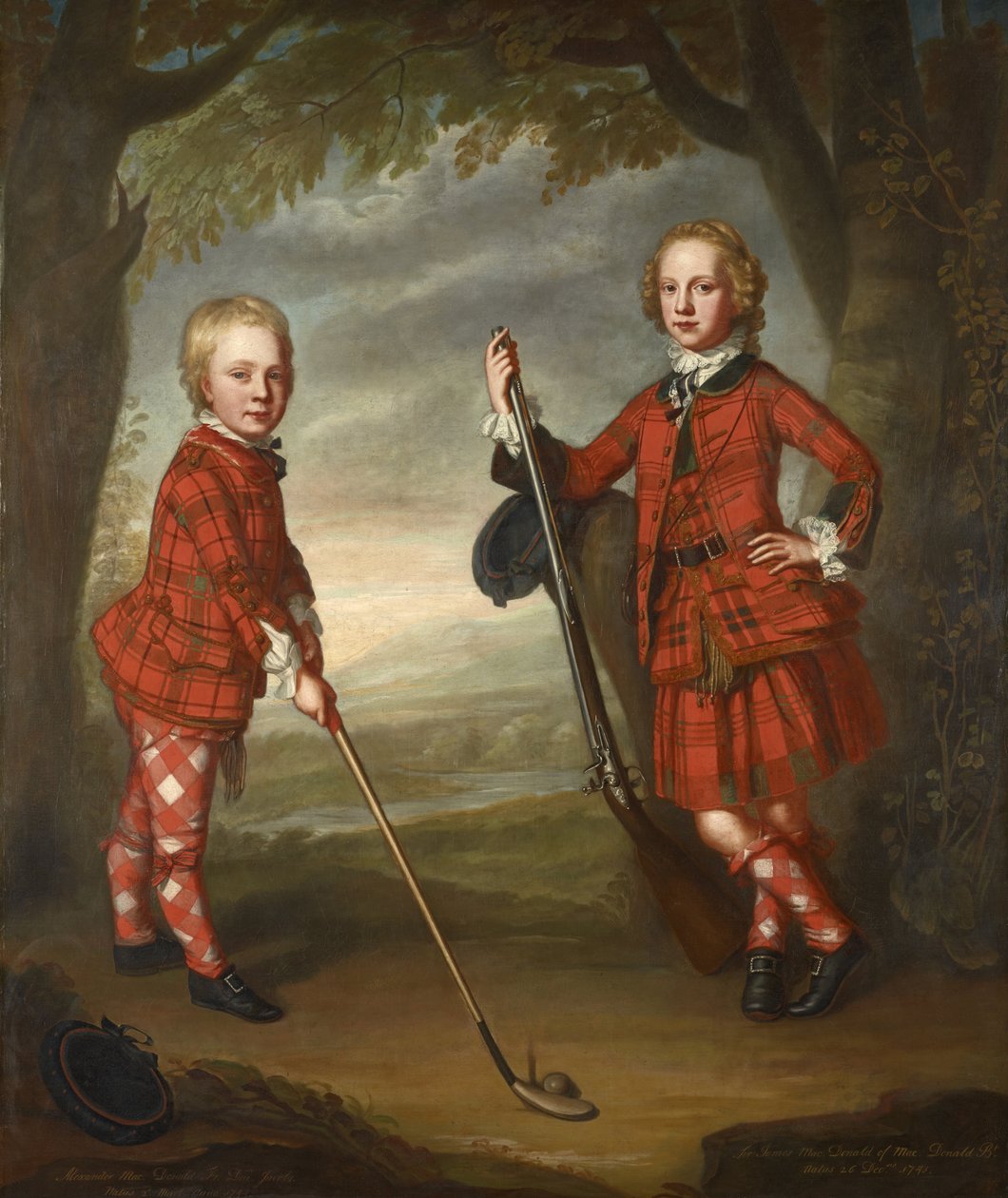 Sir James Macdonald und Sir Alexander Macdonald