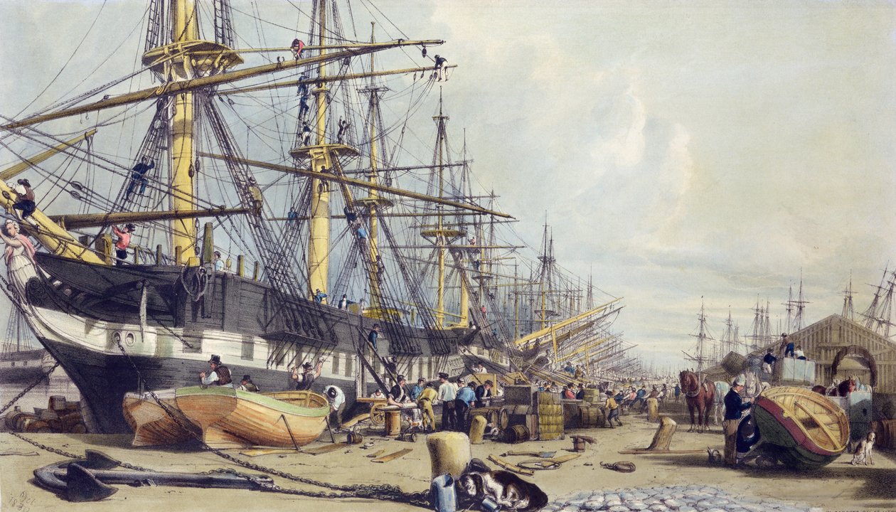 West India Docks, aus 