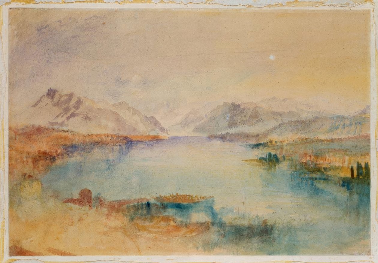 Der Rigi, Vierwaldstättersee von Joseph Mallord William Turner
