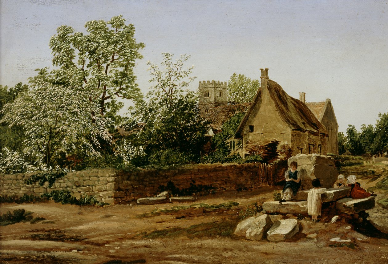 Blick auf Marston, nahe Oxford von Joseph Mallord William Turner