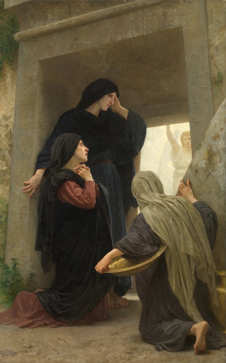 Die heiligen Frauen am Grab Christi von William Adolphe Bouguereau