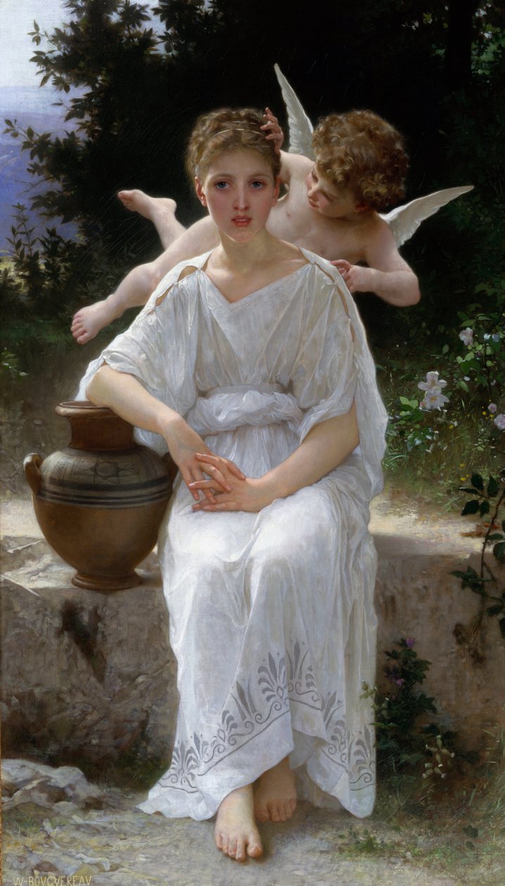 Junge Liebe, 19. Jahrhundert von William-Adolphe Bouguereau