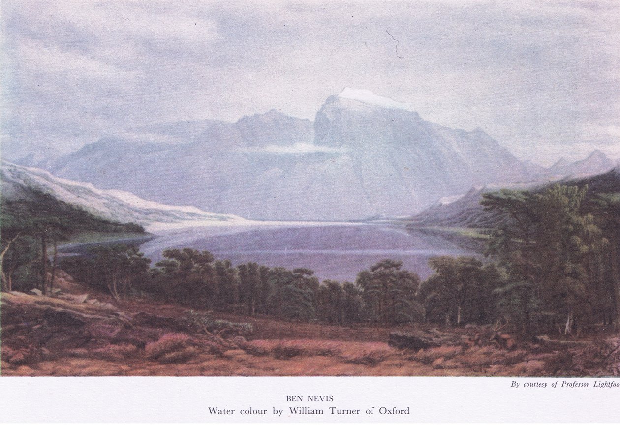 Ben Nevis, aus Britisches Abenteuer veröffentlicht von Collins von Joseph Mallord William Turner