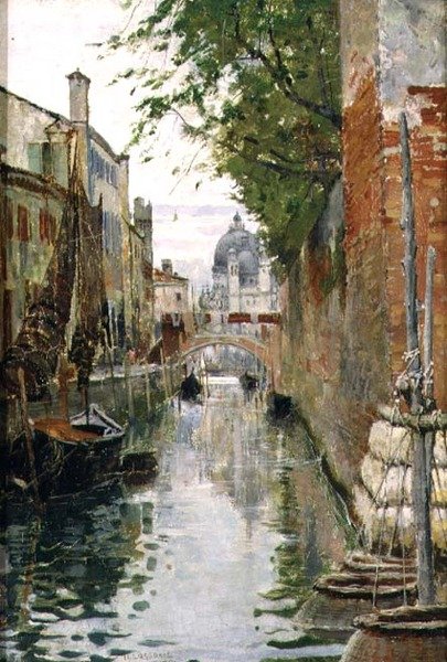 Santa Maria della Salute von William (after) Logsdail