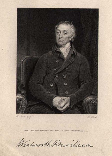 William Wentworth Fitzwilliam, 2. Earl Fitzwilliam (1748-1833), graviert von R. Hicks von William (after) Owen