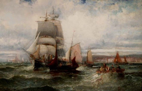 Vor der Südküste von William A. Thornley or Thornbery