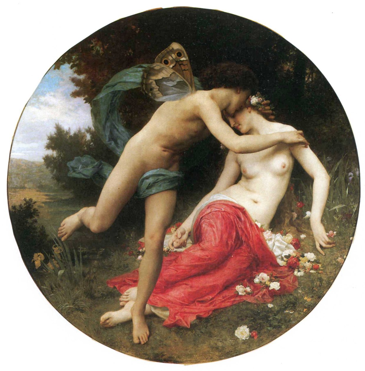 Flora und Zephyr von William-Adolphe Bouguereau