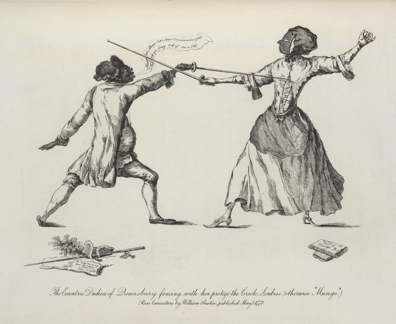 Die Herzogin von Queensberry und Soubise von William Austin