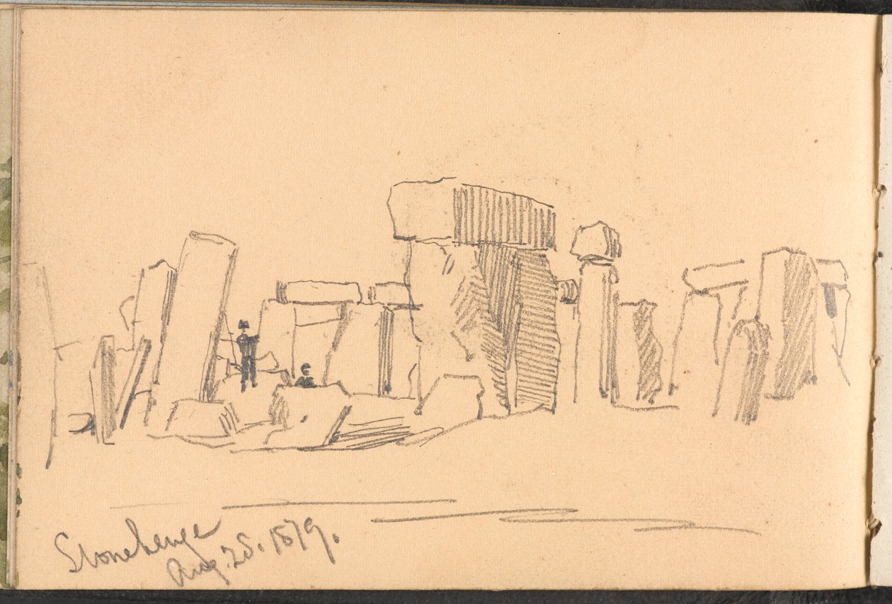 ?Stonehenge 25. August 1879? von William Barnes Wollen
