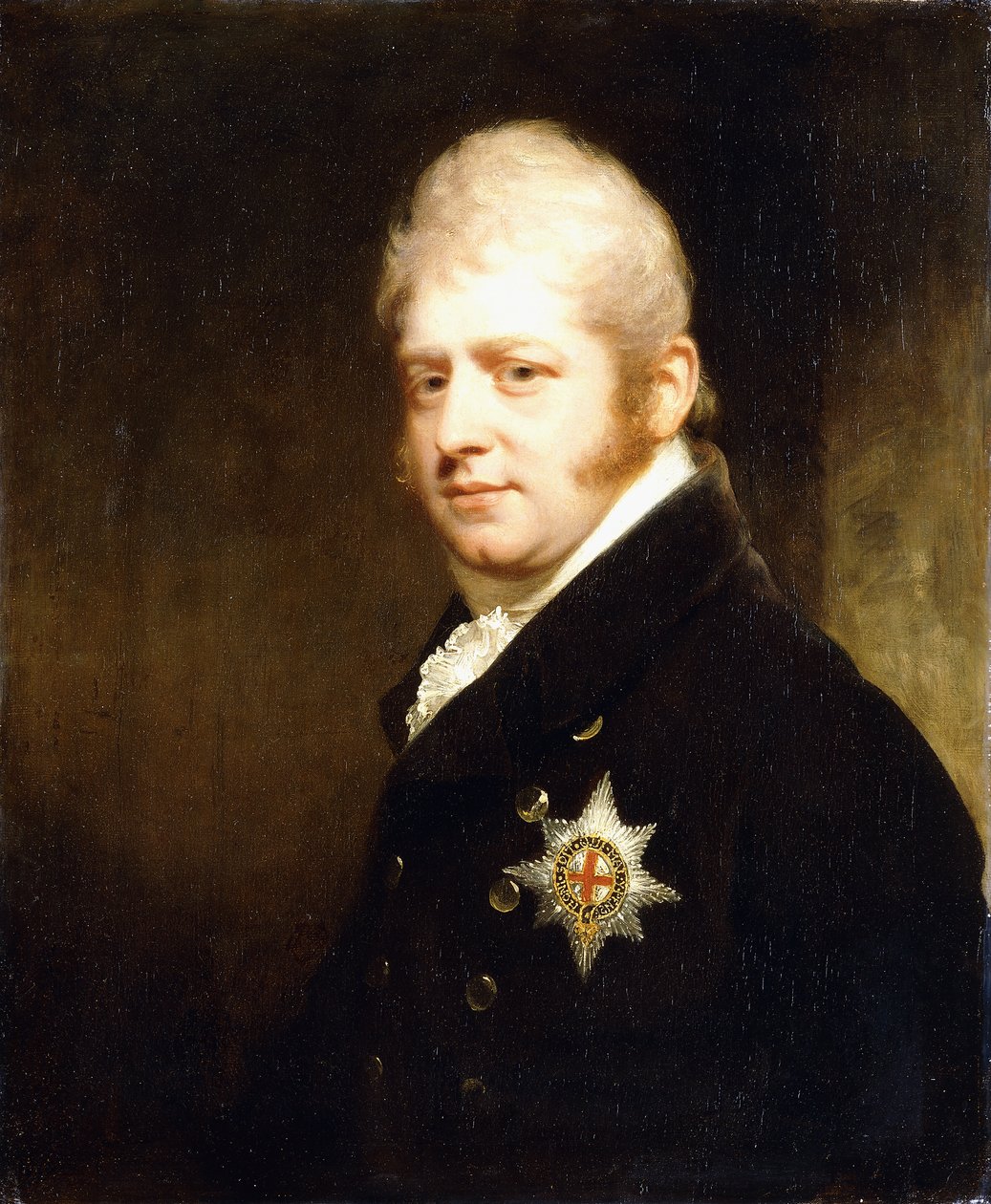Porträt von Prinz Adolphus Frederick, Herzog von Cambridge, Brustlänge mit dem Stern des Hosenbandordens, 1808 von William Beechey