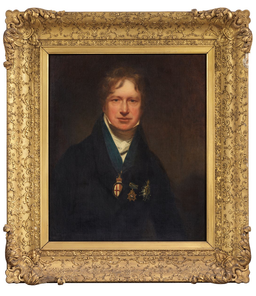 Sir George Nayler, Garter King of Arms von William Beechey