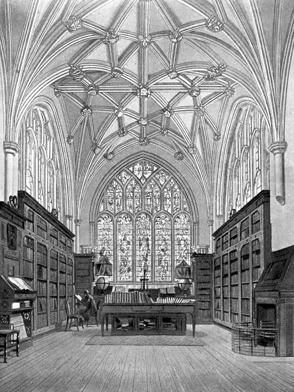 Die Bibliothek des Winchester College von William Bennett